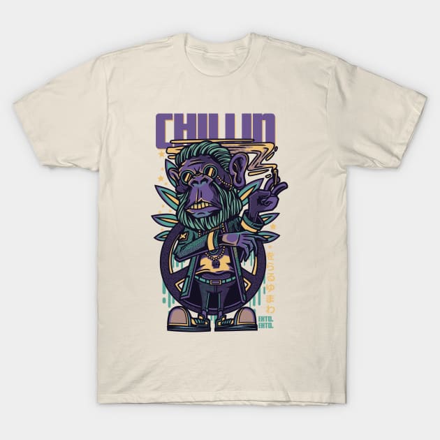 Chillin T-Shirt by badsyxn